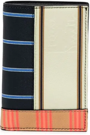 Paul Smith Portefeuille pliant à imprimé patchwork