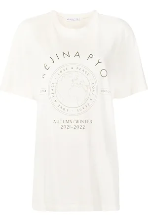 REJINA PYO T-shirt à imprimé graphique