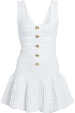 Retrofete Robe en maille Brooke à boutonnière