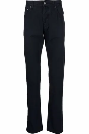 Jacob Cohen Pantalon droit à coupe cinq poches