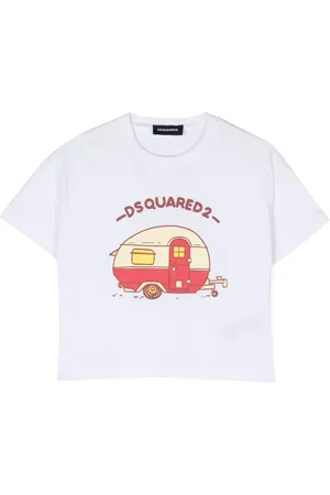 Dsquared2 T-shirt en coton à imprimé graphique