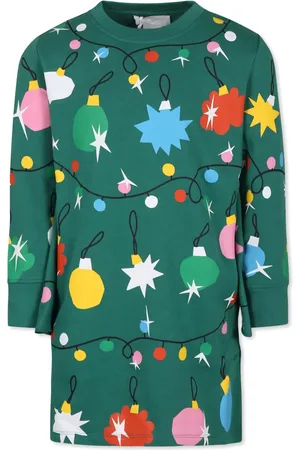 Stella McCartney Robe à imprimé graphique