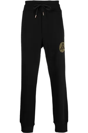 VERSACE Pantalon de jogging à logo brodé