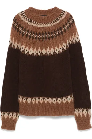 Dsquared2 Pull en maille intarsia