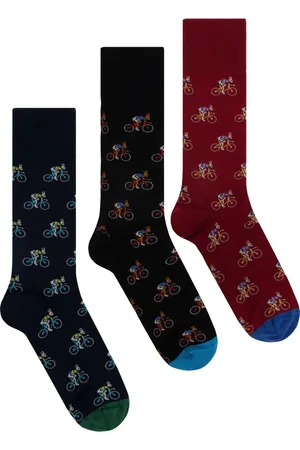Paul Smith Lot de trois paires de chaussettes en maille