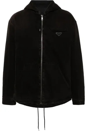 Prada Veste à logo triangle