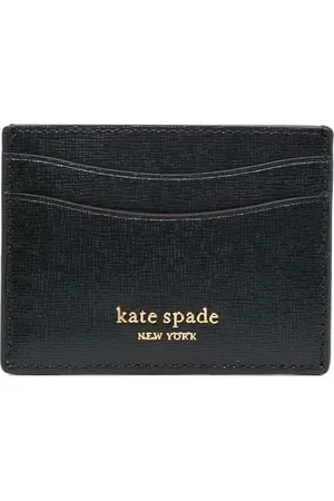 Kate Spade Porte-cartes en cuir à logo