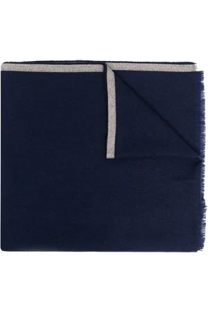 Brunello Cucinelli écharpe en laine à franges