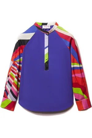 PUCCI Junior Chemise à imprimé Iride
