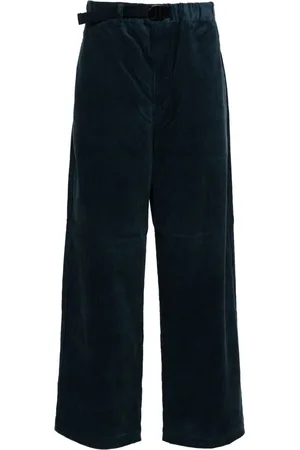 DANTON Pantalon en velours côtelé à taille ceinturée