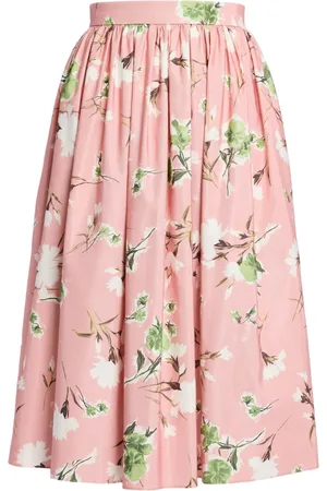 Erdem Jupe mi-longue à fleurs