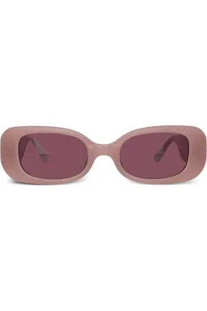 Linda Farrow Lunettes de soleil à logo gravé
