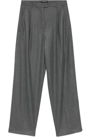 DRHOPE Pantalon à fines rayures