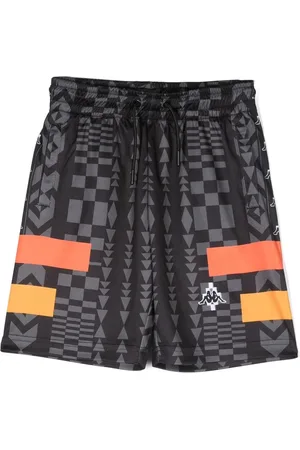 MARCELO BURLON X Kappa short de sport à imprimé graphique