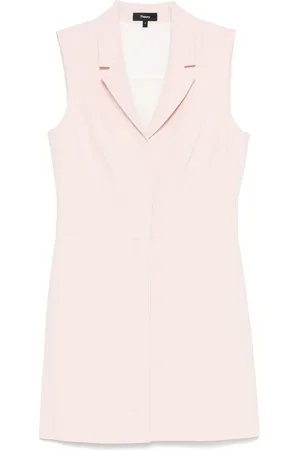 THEORY Robe courte en crêpe