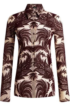 Etro Chemise à motif cachemire en jacquard