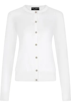Dolce & Gabbana Cardigan en soie à boutonnière