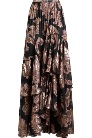 Etro Jupe longue à motif en jacquard