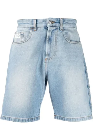 GCDS Short en jean à patch logo