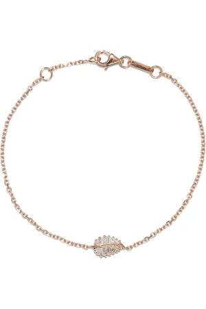 Anita Bracelet Palm Leaf serti de diamants