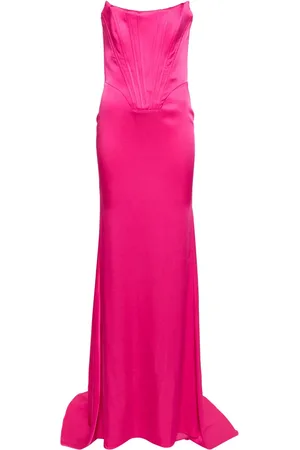 GIUSEPPE DI MORABITO Robe corset à coupe longue