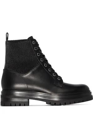 Gianvito Rossi Bottes de combat Martis