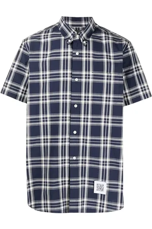 Fumito Ganryu Chemise plissée au dos à manches courtes