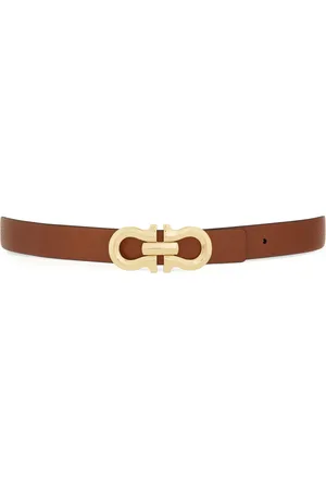 Salvatore Ferragamo Ceinture Gancini à design réversible