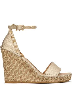 VALENTINO GARAVANI Espadrilles Rockstud compensées
