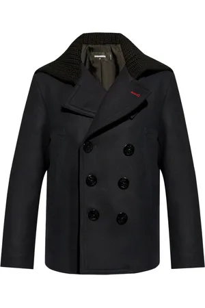 Dsquared2 Veste croisée à empiècements en maille