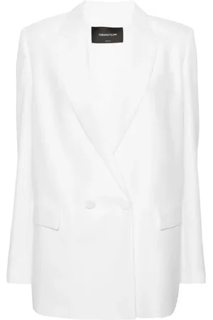 Fabiana Filippi Blazer croisé à revers pointus