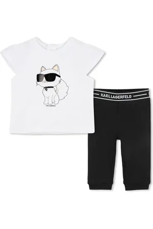 Karl Lagerfeld Ensemble haut-pantalon en coton biologique