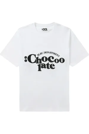 Chocoolate T-shirt en coton à logo imprimé