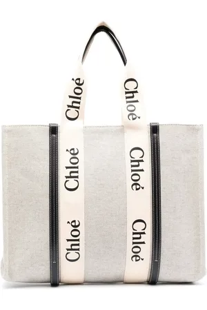 Chloé Sac cabas à bride logo