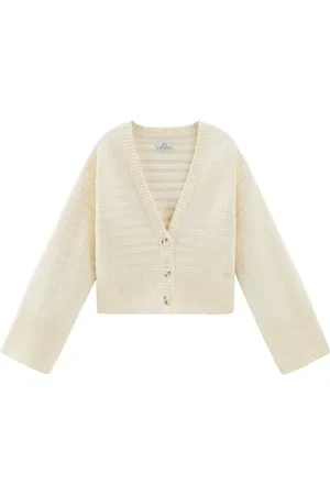 Woolrich Cardigan en coton à rayures