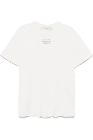 Golden Goose T-shirt Worn-White