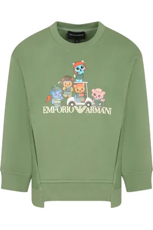 Emporio Armani Sweat à logo imprimé