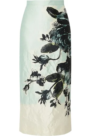 Erdem Jupe crayon à coupe mi-longue