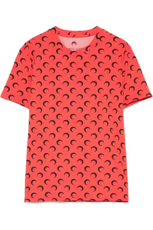 Marine Serre T-shirt Moon en jersey