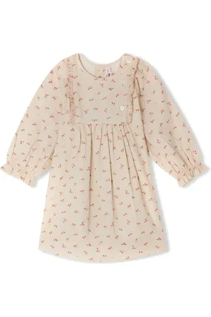 BONPOINT Robe à imprimé cerise