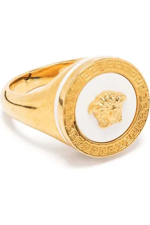 VERSACE Bague Medusa émaillée