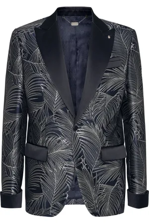 BILLIONAIRE Blazer boutonné à motif en jacquard