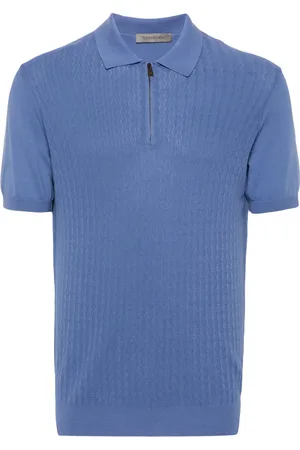 corneliani Polo à motif en jacquard
