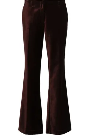 FORTE FORTE Pantalon en velours à coupe droite