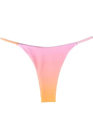 Louisa Ballou Bas de bikini à effet dégradé