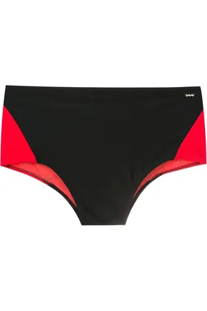 AMIR SLAMA Short de bain à design bicolore
