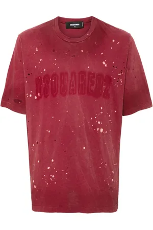 Dsquared2 T-shirt à effet usé