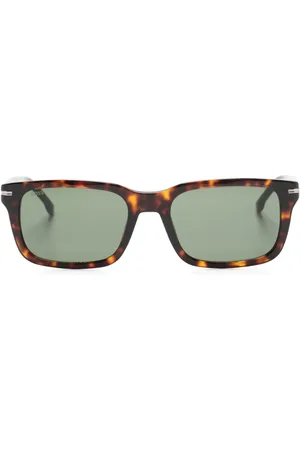 HUGO BOSS Lunettes de soleil à monture rectangulaire