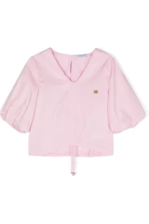 Pinko Blouse en lin à manches mi-longues
