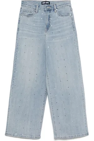 DKNY Jean ample à détails de clous